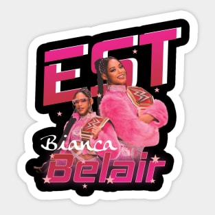 Famous wwe bianca belair Sticker